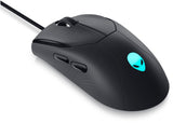 Mouse Ambidiestro USB Type-A Alienware AW320M Óptico 3200 DPI