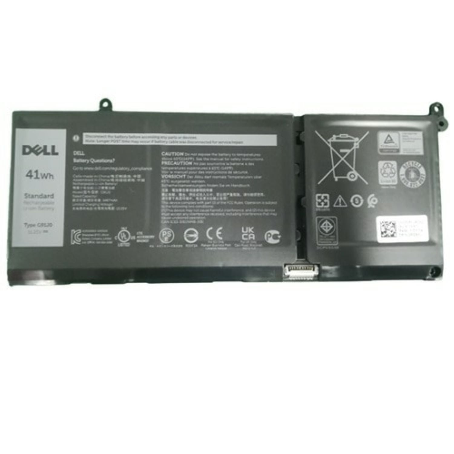 Bateria 3 celdas 41 WH repuesto para laptop Dell- 927N5